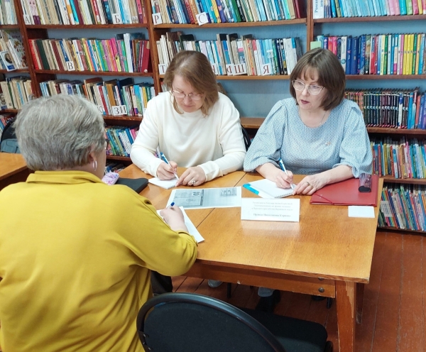 Состоялся выездной прием граждан в Кудымкарском муниципальном округе